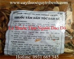 Mua bán lá thuốc tắm người Dao tại quận Gò Vấp có tác dụng giúp ngủ sâu